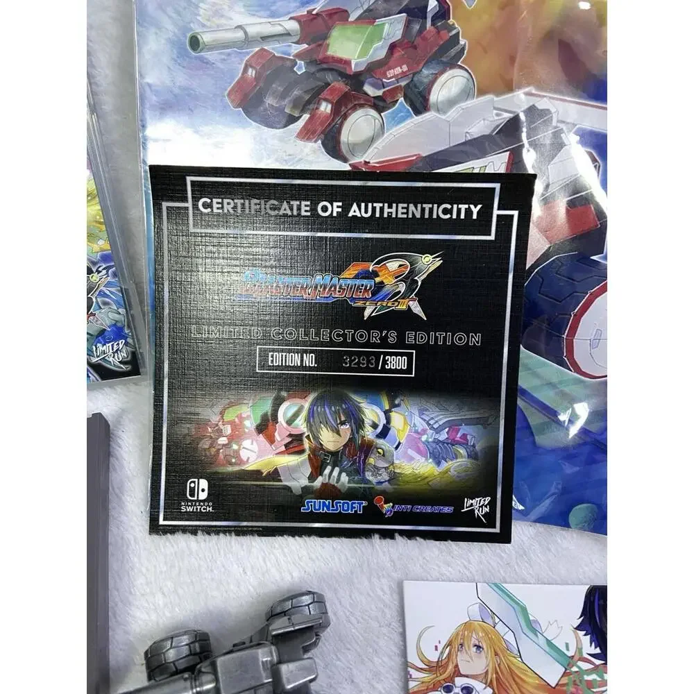 SWITCH LIMITED RUN #109: BLASTER MASTER ZERO 3 COLLECTOR'S EDITION EXTRAS NO BOX
